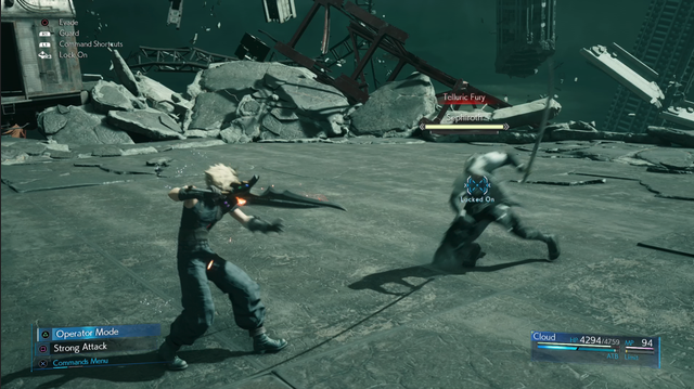 picture of sephiroth's telluric fury